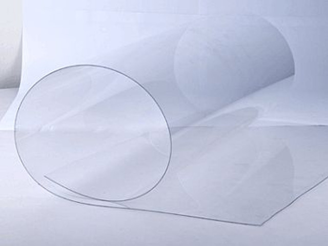 Сплошной ПВХ-пластик ZENOFOL-PRINT, толщина 1 мм, прозрачный, 1220 х 2440 мм